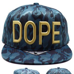 DOPE Black Eagle LUXE Camo Snapback Hat